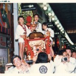 昔の八坂神社のお祭り